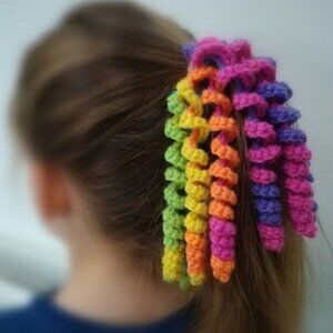 Handmade comes in medium small large pink purple and rainbow sparkle Black